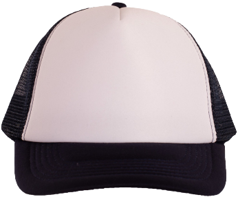 Gorra rejilla bicolor marino blanco