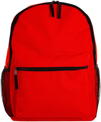 Mochila Crossfire Sigma rojo frontal