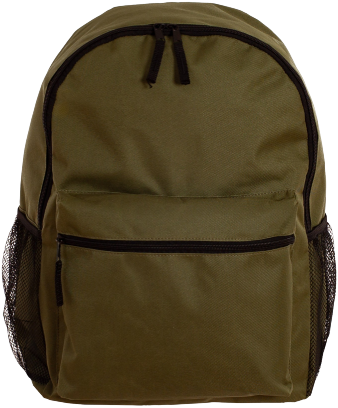 Mochila Crossfire Sigma verde frontal